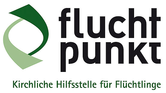 Logo Fluchtpunkt - Kirchliche Hilfsstelle für Flüchtlinge